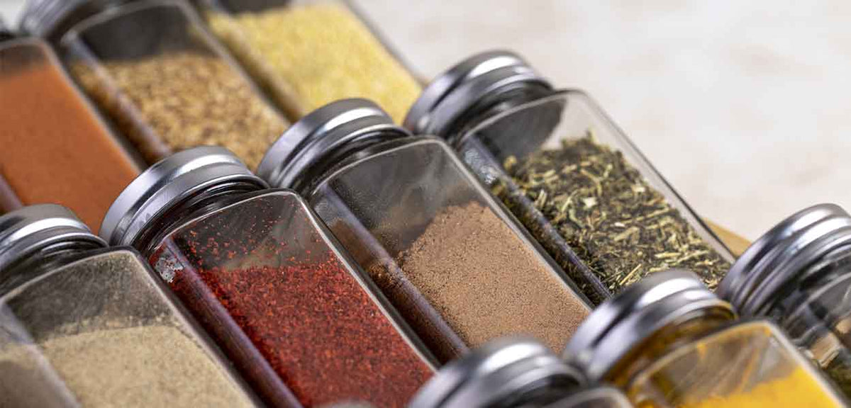 seasoning herb and spice storage