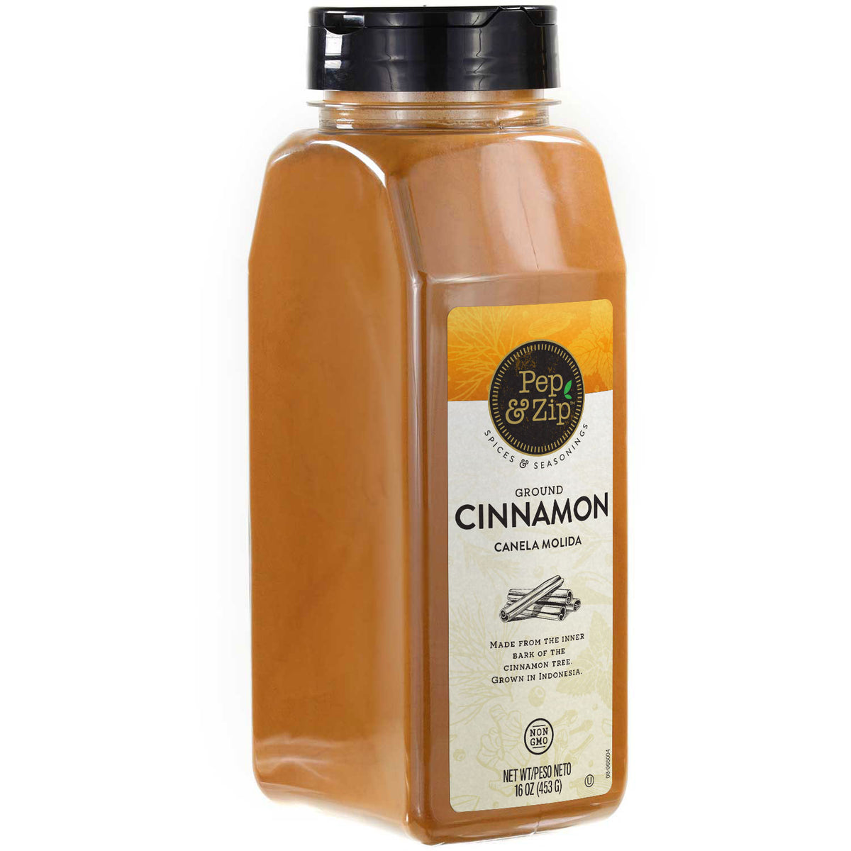 Pep & Zip Ground Cinnamon 16 oz – Harris Spice